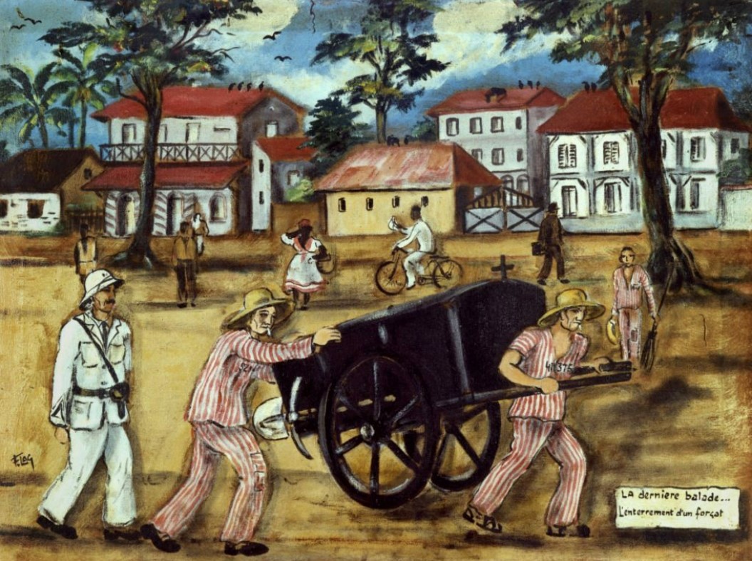La dernière balade… L'enterrement d'un forçat