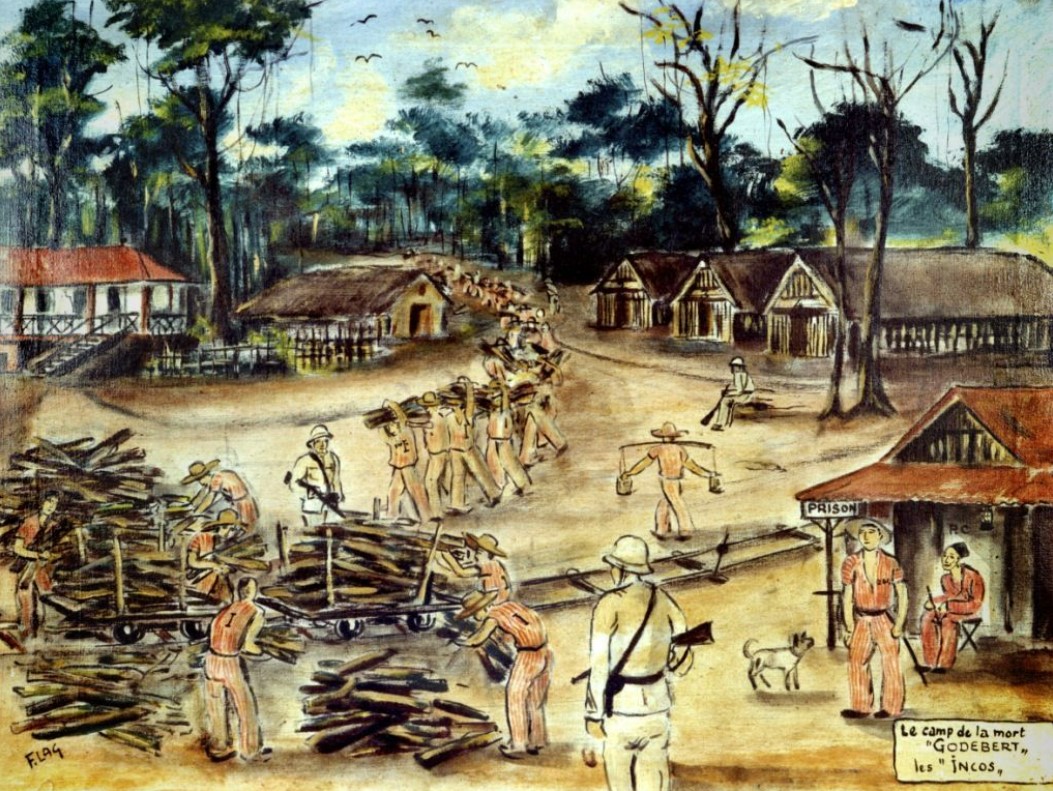 Le camp de la mort "Godebert". Les incos.