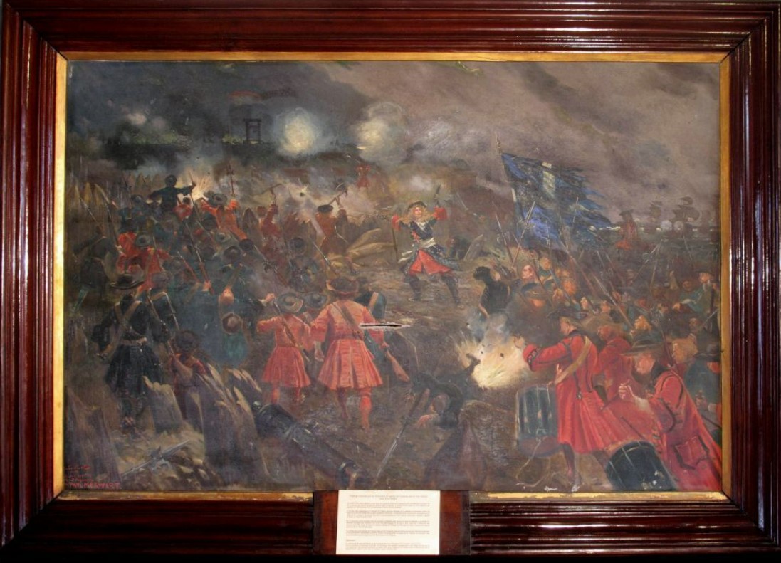 Assaut du Fort Cépérou par le Vice-amiral d'Estrées
