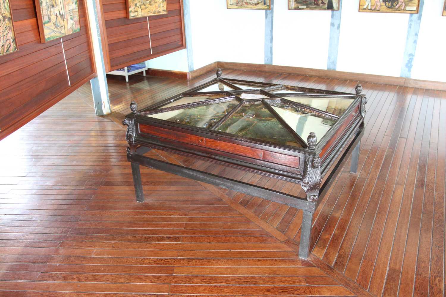 Maquette du dépôt de la relégation de Saint Jean du Maroni