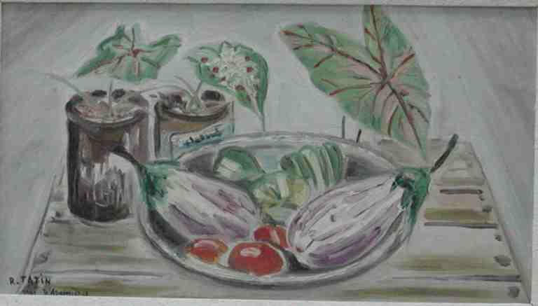 Aubergines, Taros