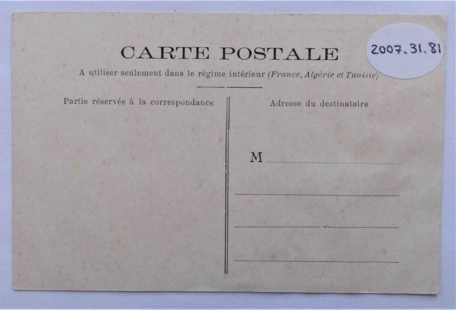 Crue de la Vienne (19 Février 1904) / Transport du lait de Savigny à Avoine / Port improvisé à la Laiterie / Avoine (Indre-et-Loire)