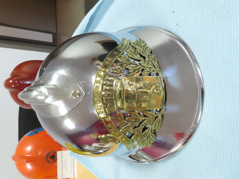Casque de sapeur-pompier de Lyon