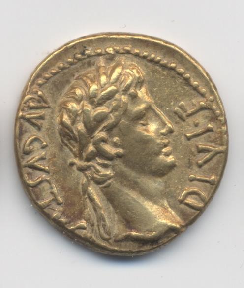 Monnaie à l'effigie d'Auguste