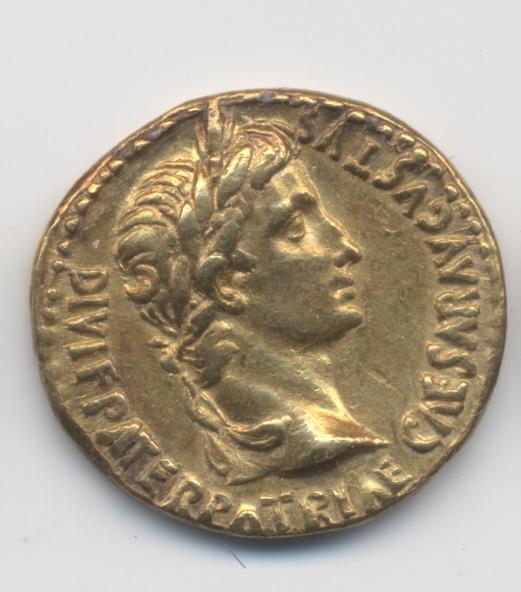 Monnaie à l'effigie d'Auguste