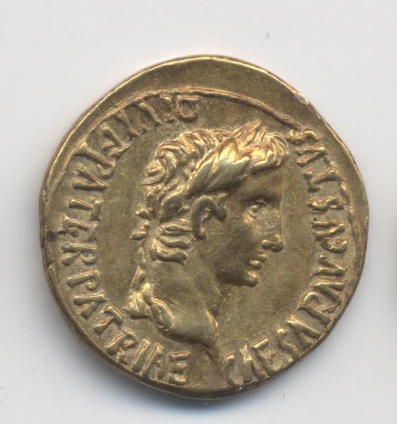 Monnaie à l'effigie d'Auguste