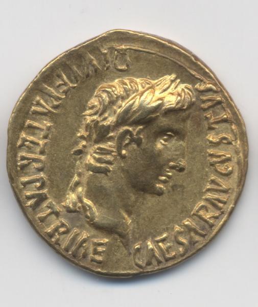Monnaie à l'effigie d'Auguste