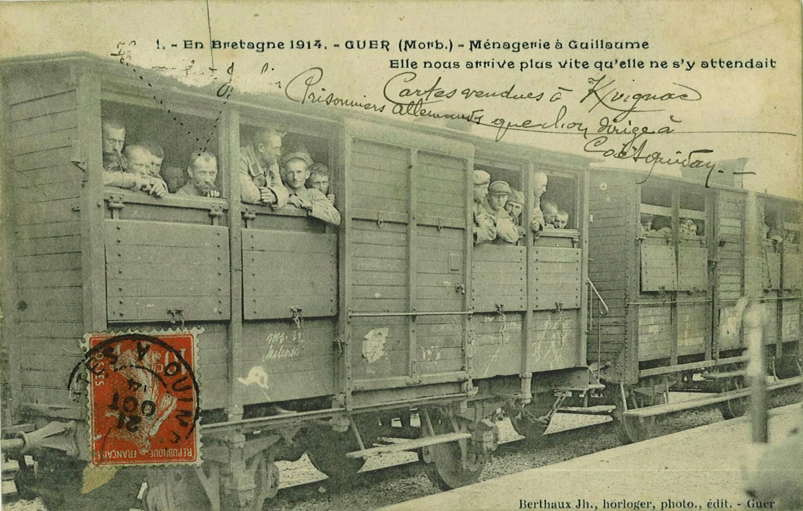 Ménagerie à Guillaume - Elle nous arrive plus vite qu’elle ne s’y attendait