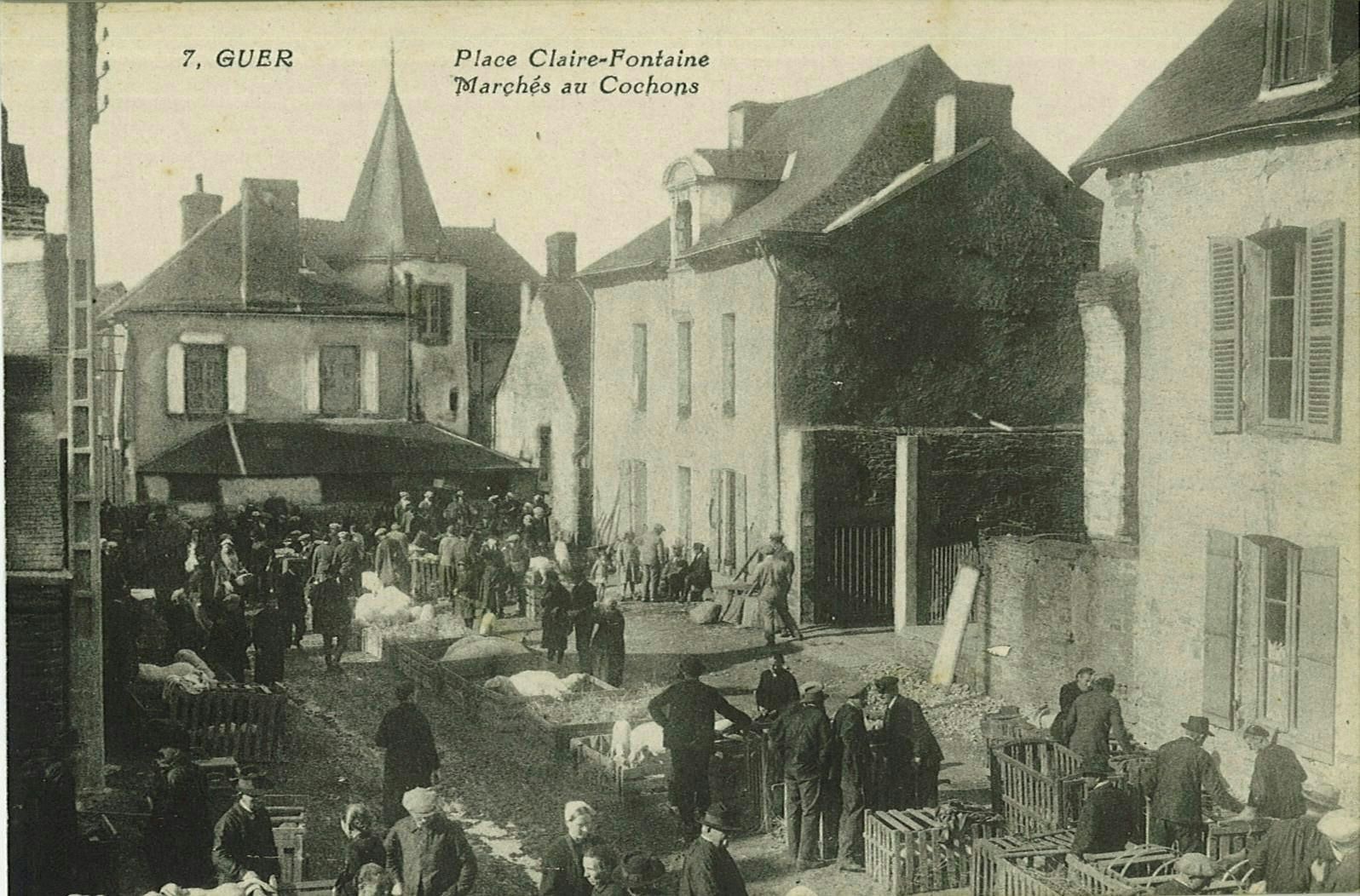 Place Claire-Fontaine – Marchés au cochons