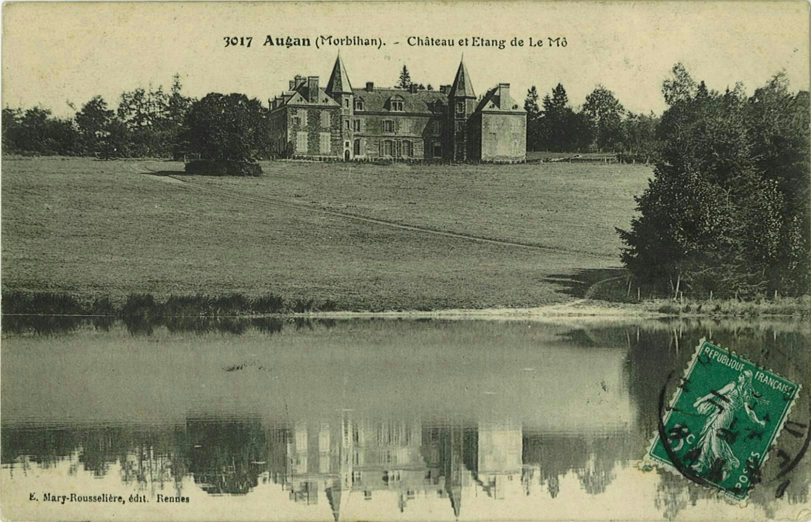 Château et Etang de Le Mô