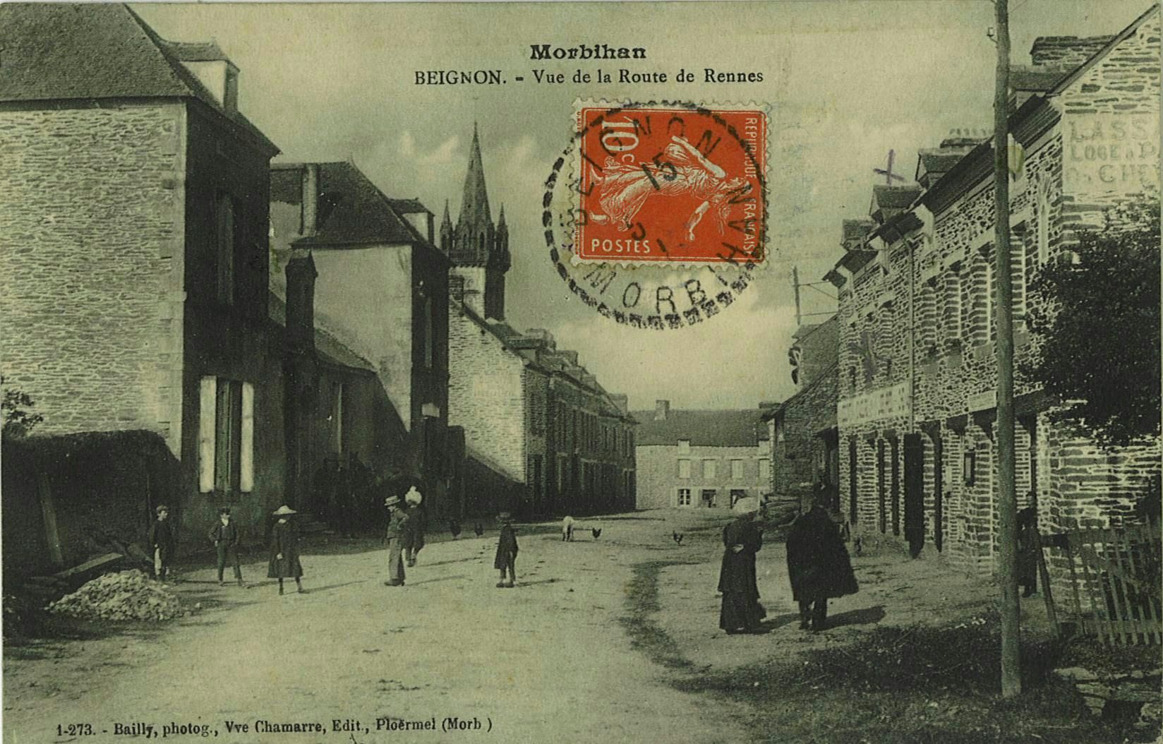 Vue de la Route de Rennes