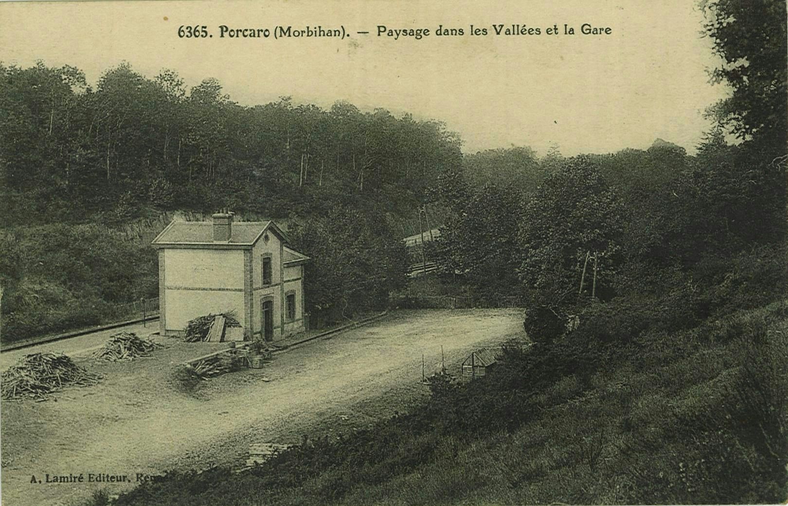 Paysage dans les Vallées et la Gare