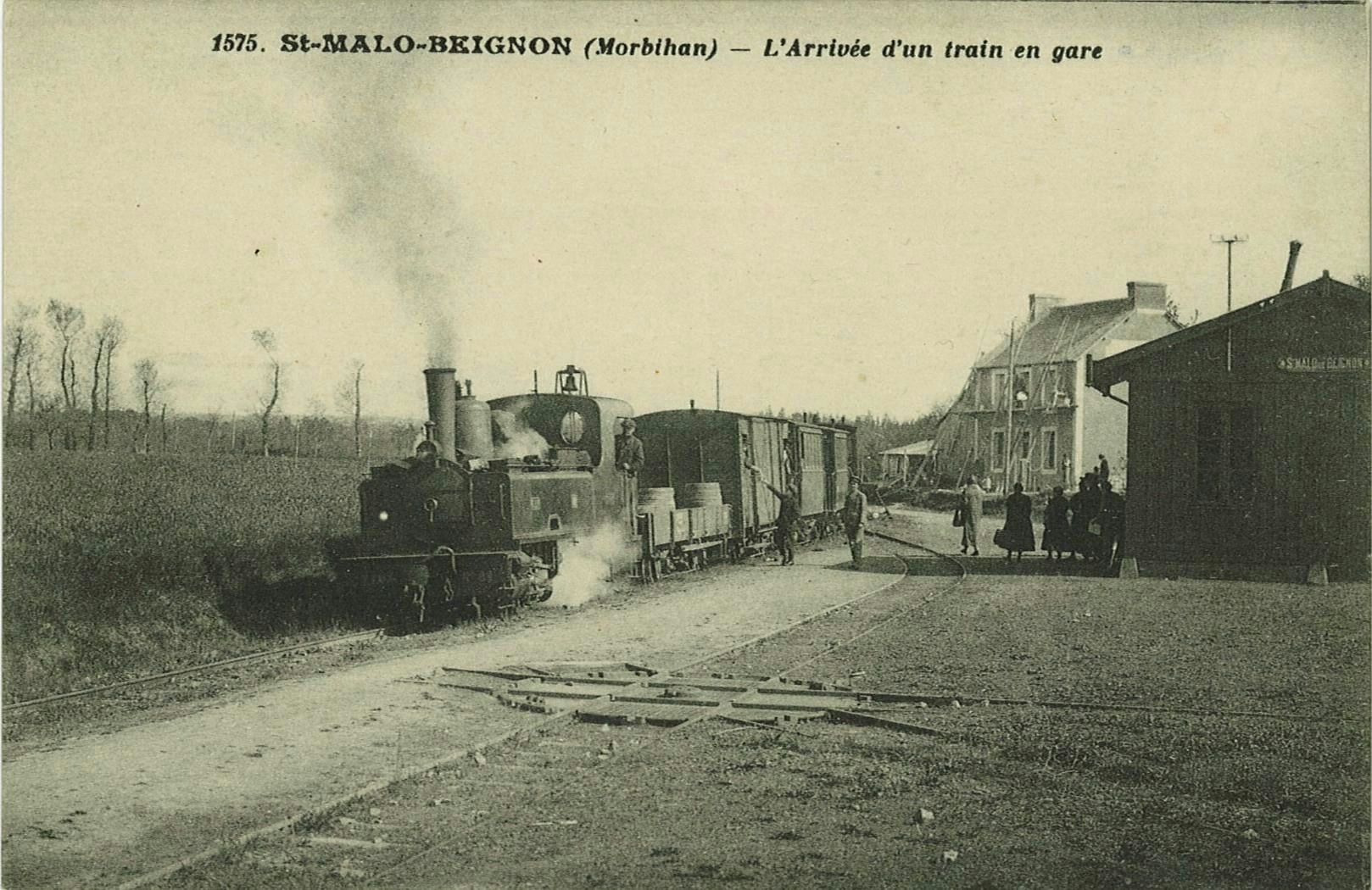L'Arrivée d'un train en gare