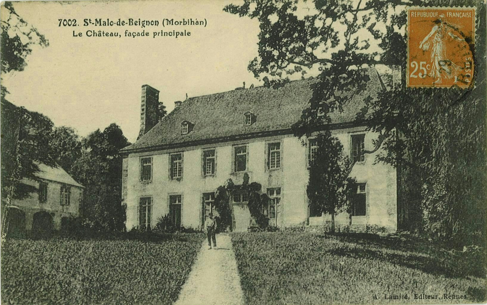 Le Château, façade principale