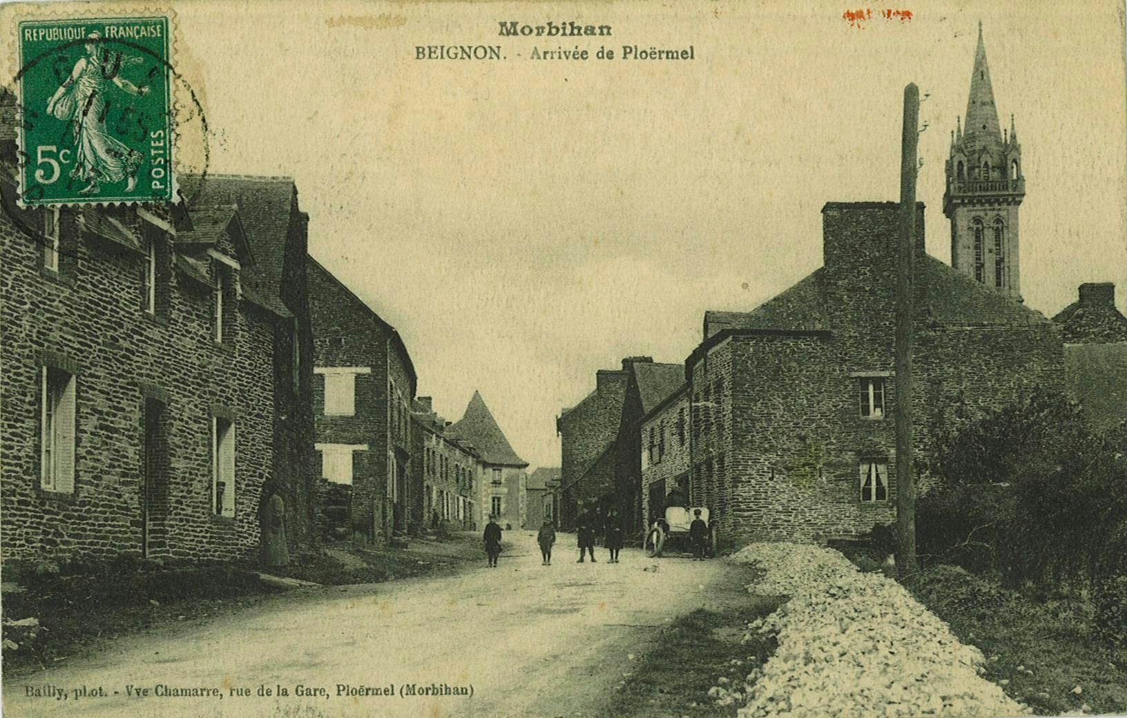 Arrivée de Ploërmel