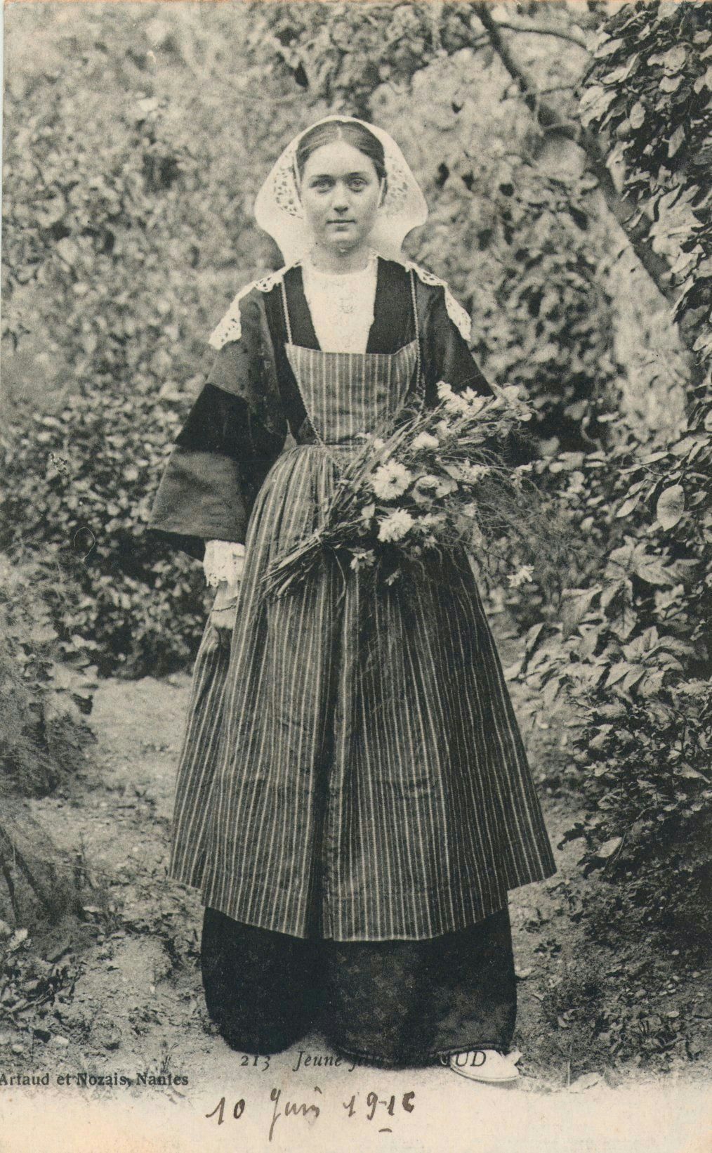 Jeune fille de Baud