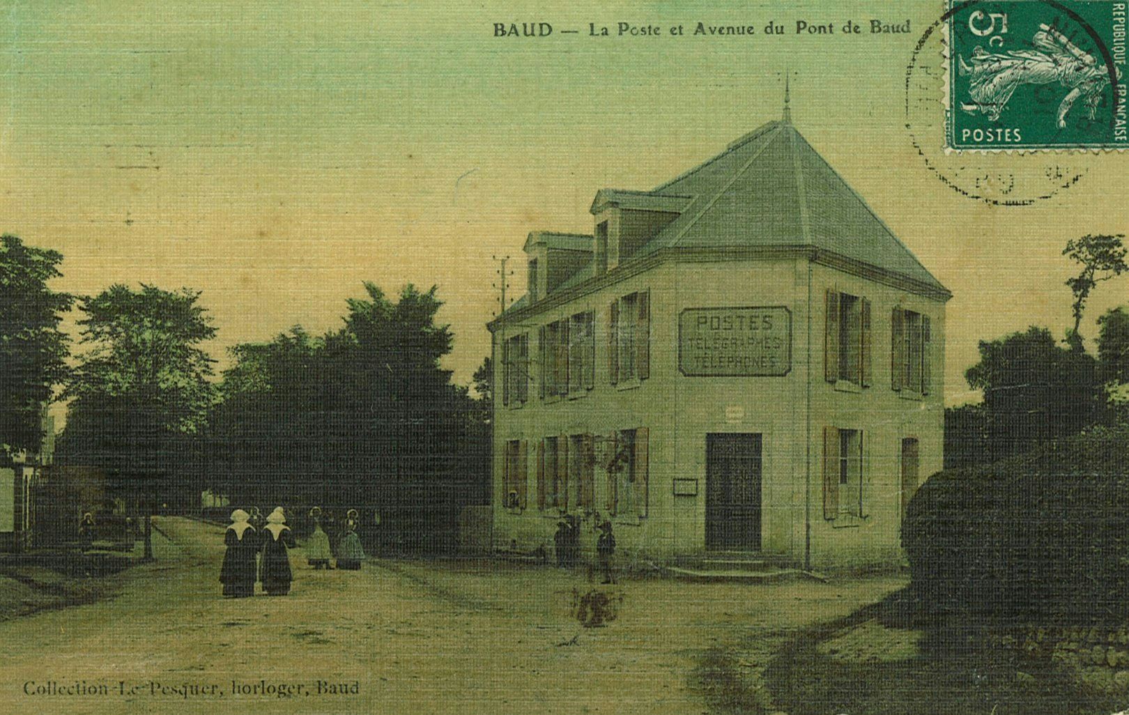 La Poste et Avenue du Pont de Baud