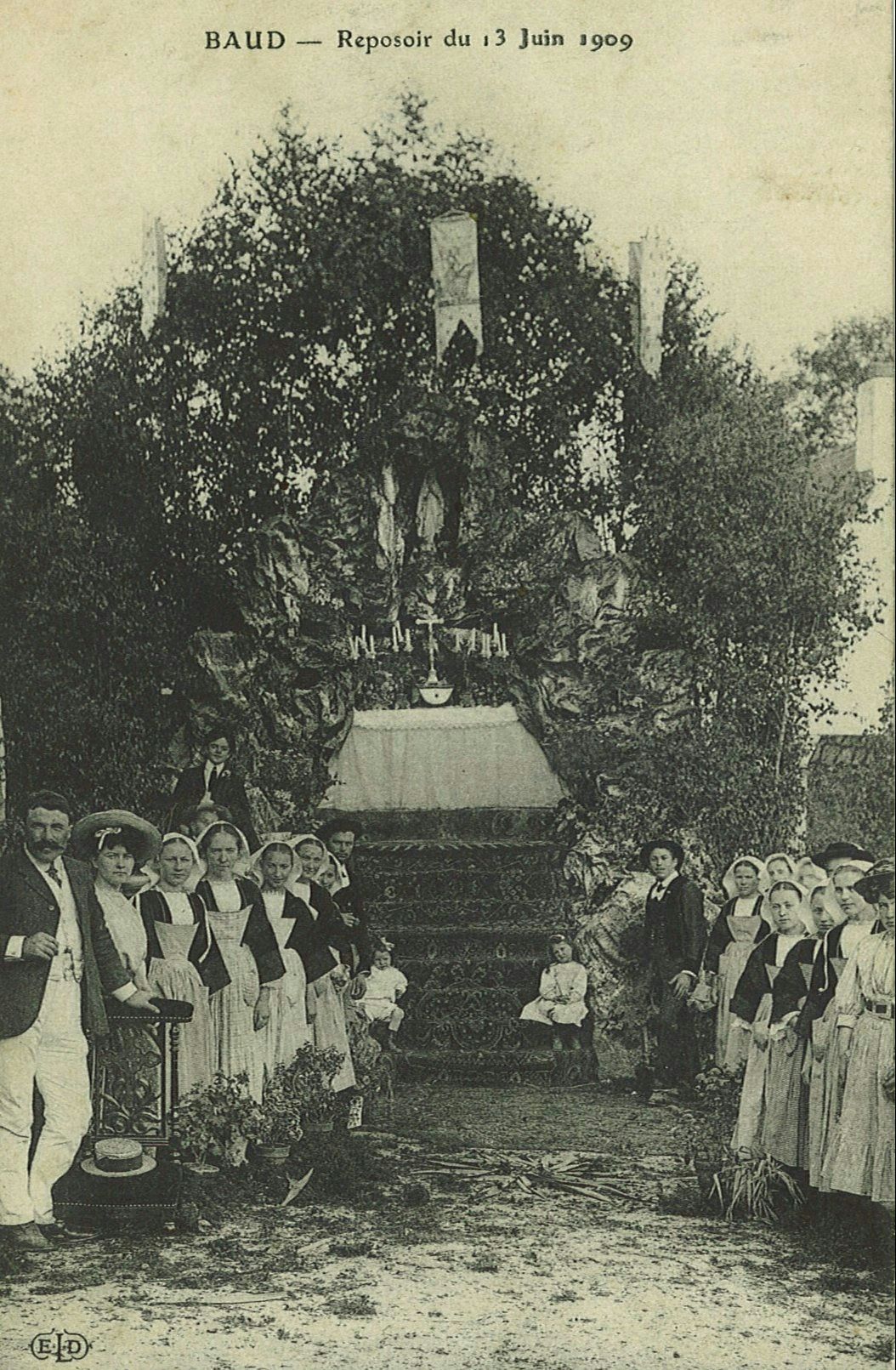 Reposoir du 13 Juin 1909