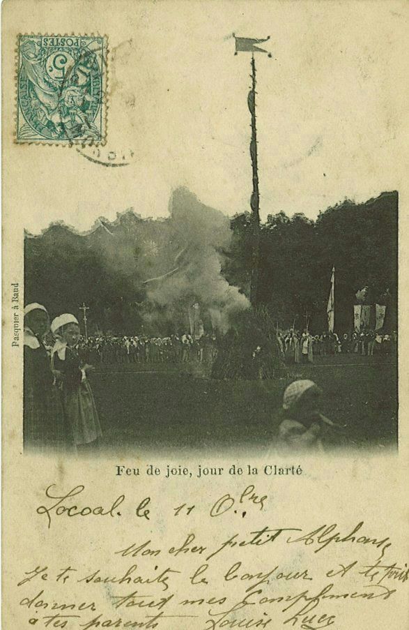 Feu de joie jour de la Clarté