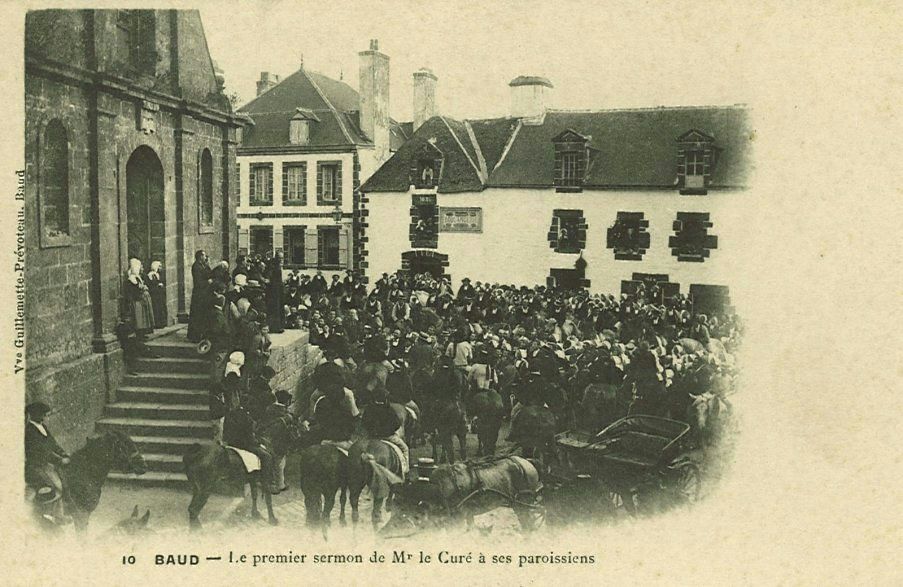 Le premier sermon de Mr le Curé à ses paroissiens