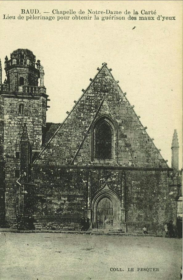 Chapelle de Notre-Dame de la Carté - Lieu de pèlerinage pour obtenir la guérison des maux d'yeux