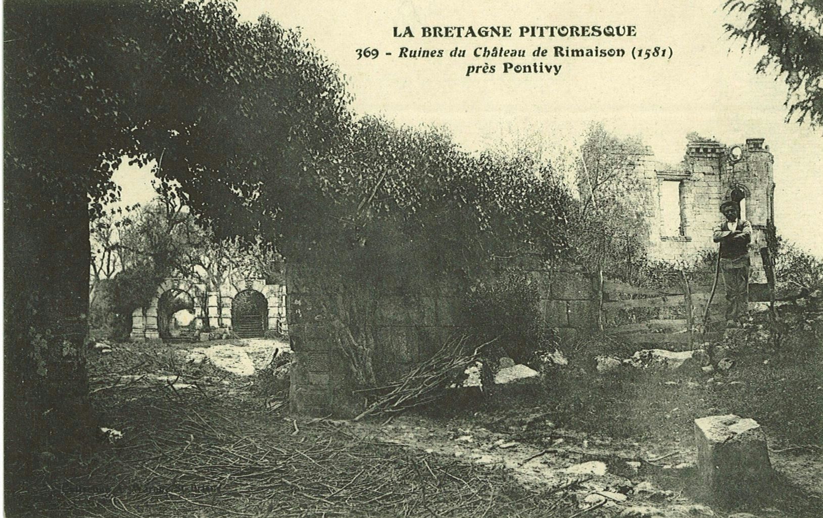 Ruines du Château de Rimaison (1581) près Pontivy