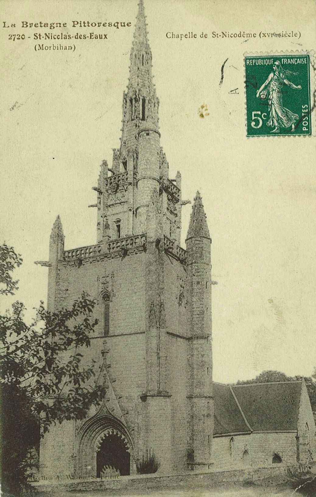 Chapelle de St-Nicodème (XVIè siècle)