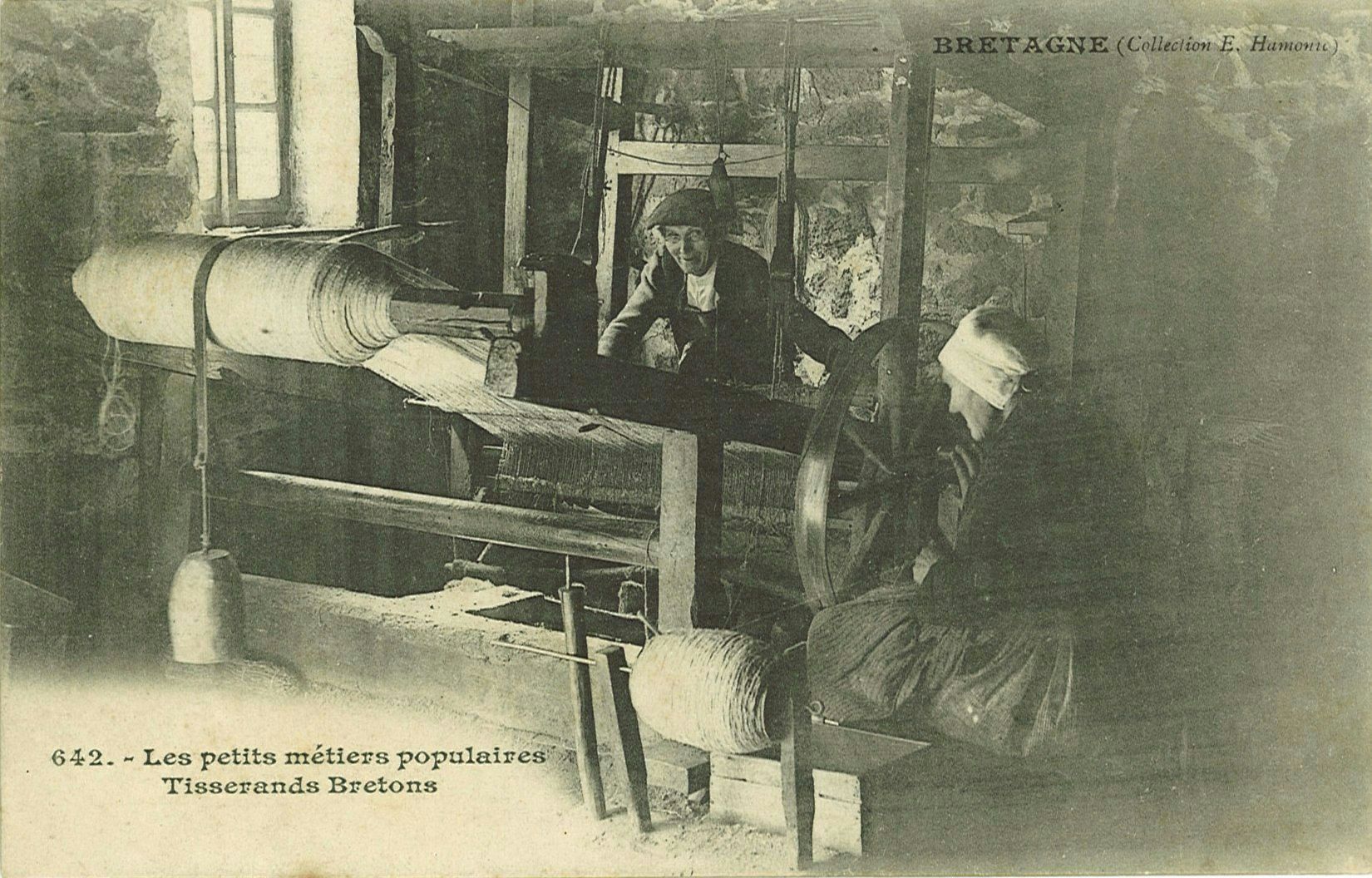Les petits métiers populaires - Tisserands Bretons
