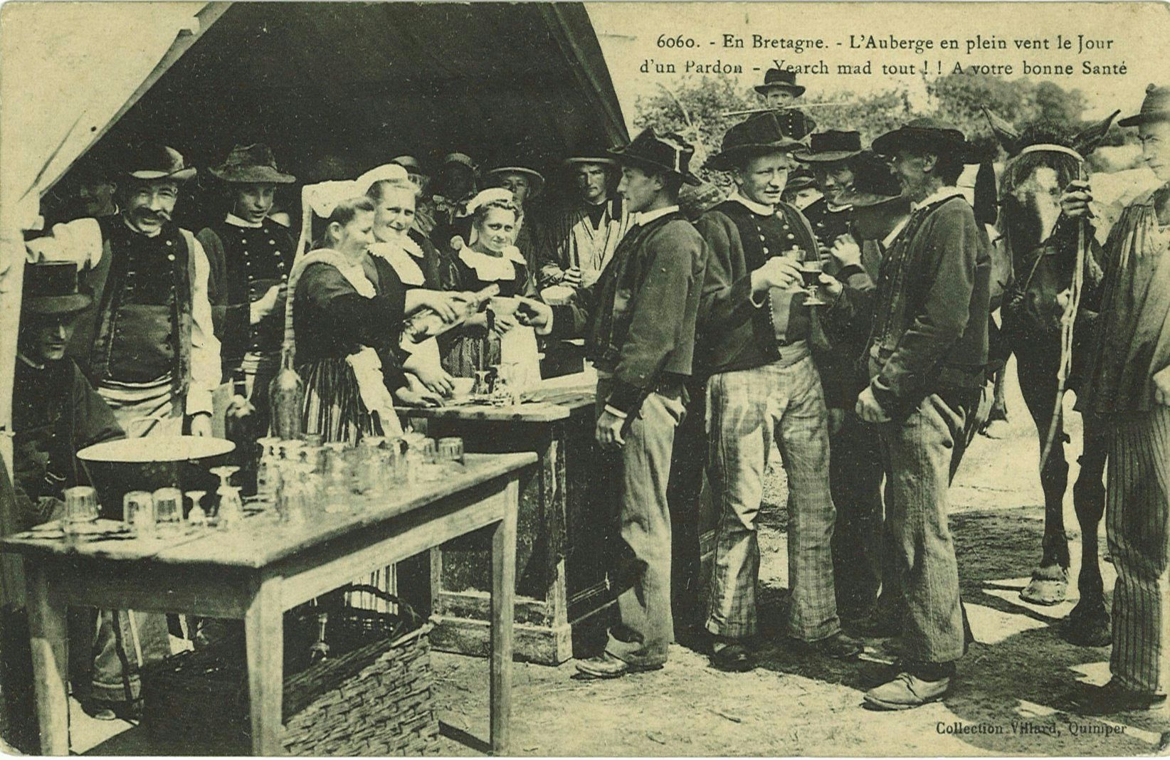 L'Auberge en plein vent le Jour d'un Pardon - Yearch mad tout ! ! A votre bonne Santé