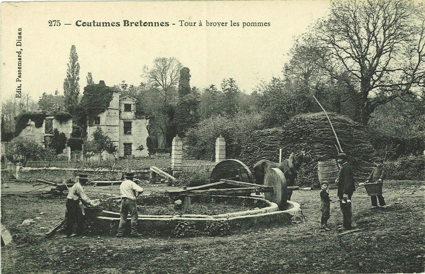 Tour à broyer les pommes