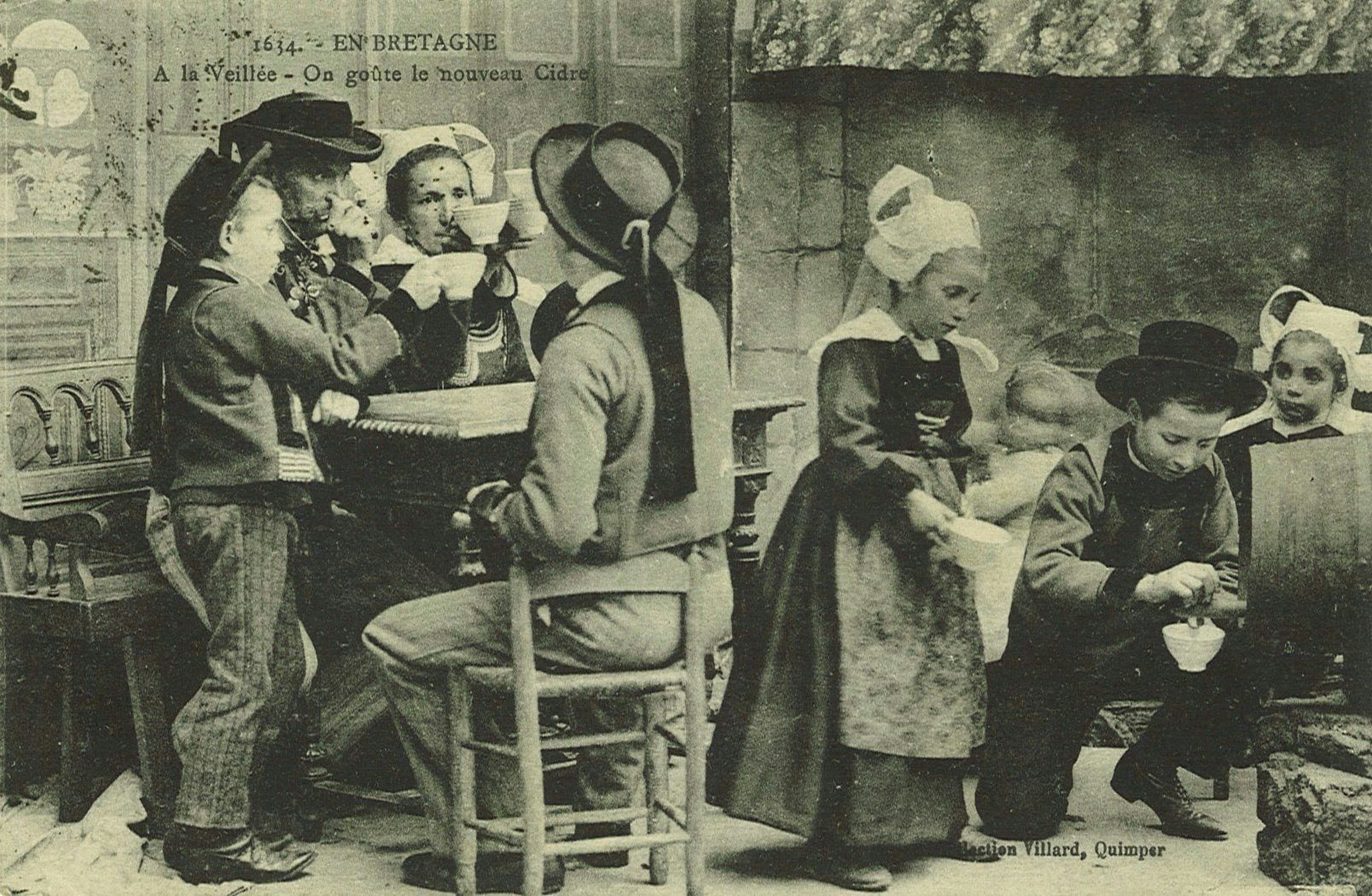 A la Veillée - On goûte le nouveau Cidre