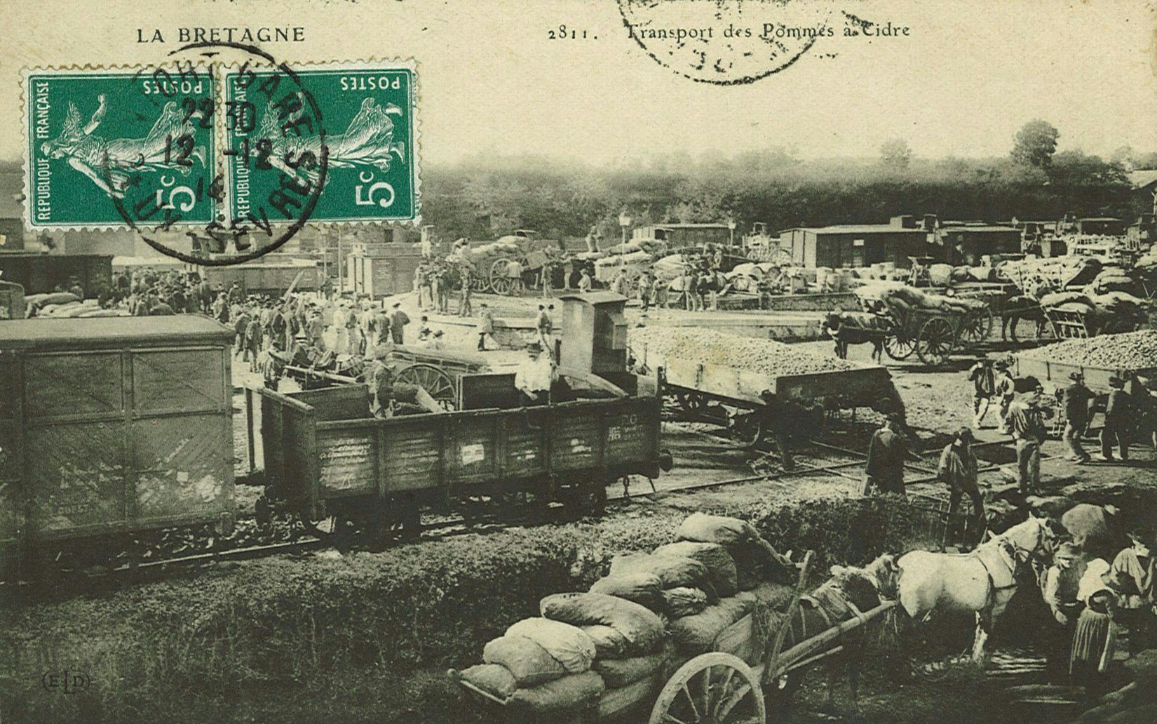 Transport des Pommes à Cidre
