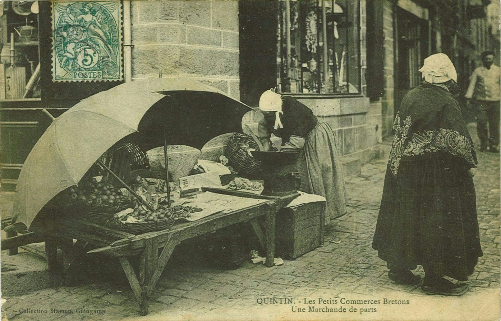Les Petits Commerces Bretons - Une Marchande de parts