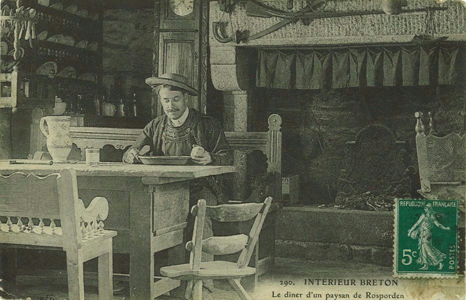 Le diner d'un paysan de Rosporden