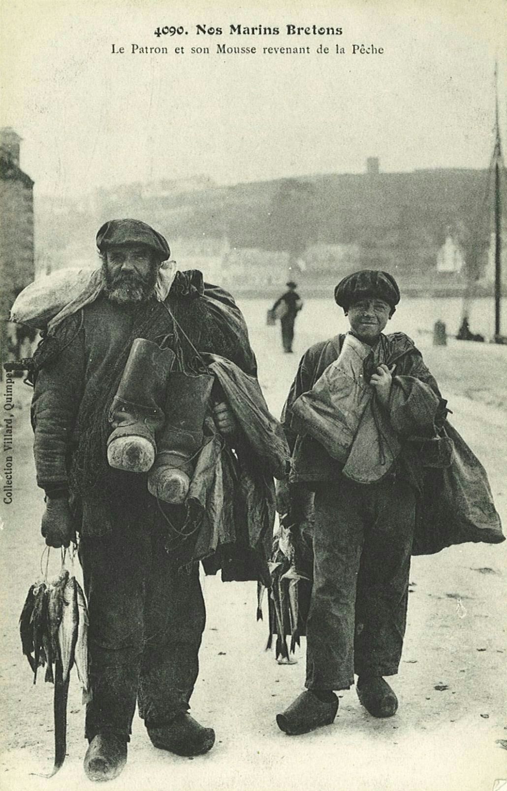 Le Patron et son Mousse revenant de la Pêche