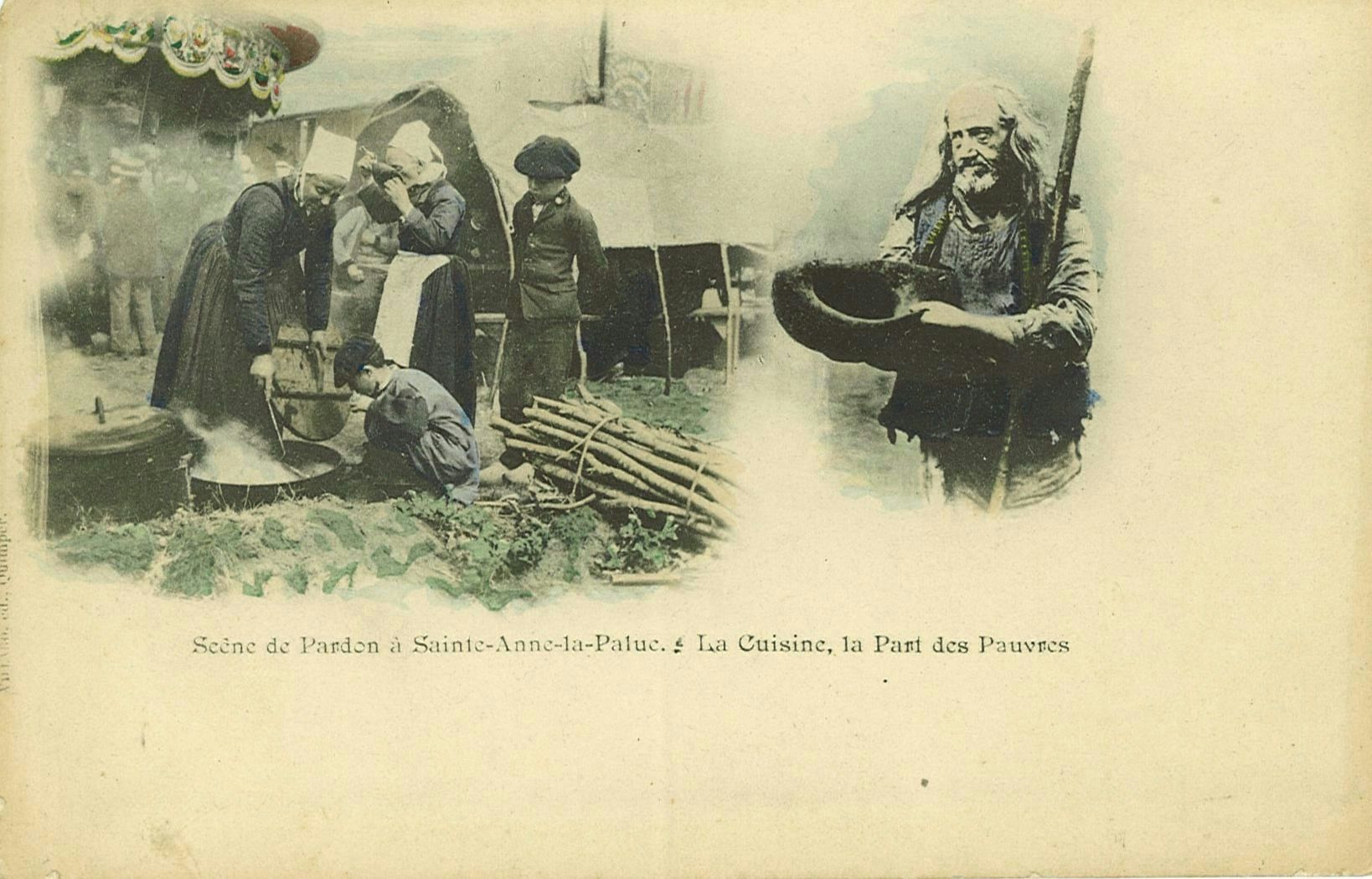 Scène de Pardon à Sainte-Anne-la-Palue - La Cuisine la Part des Pauvres