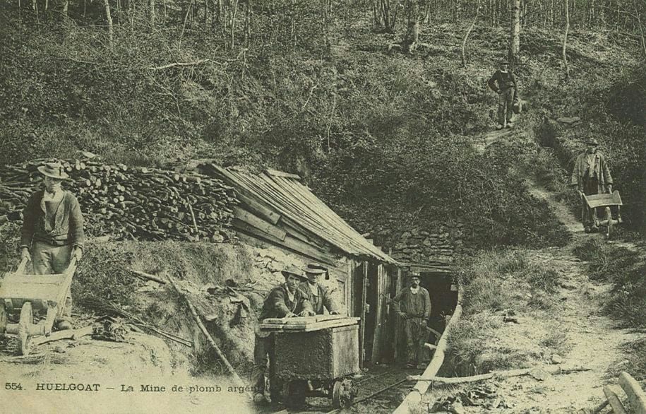 La Mine de plomb argentifère