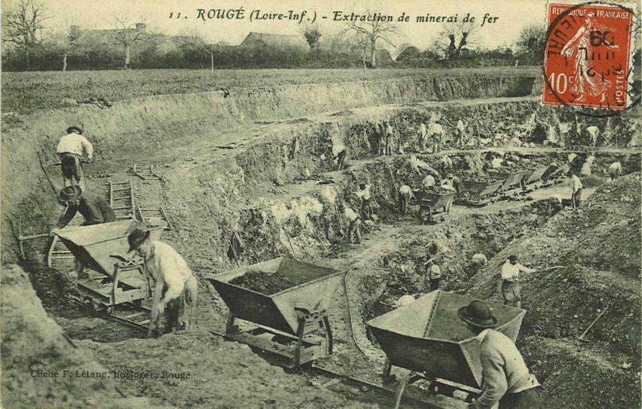 Extraction de minerai de fer