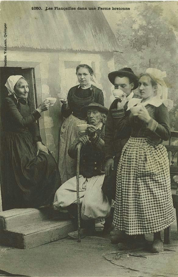 Les Fiançailles dans une Ferme bretonne