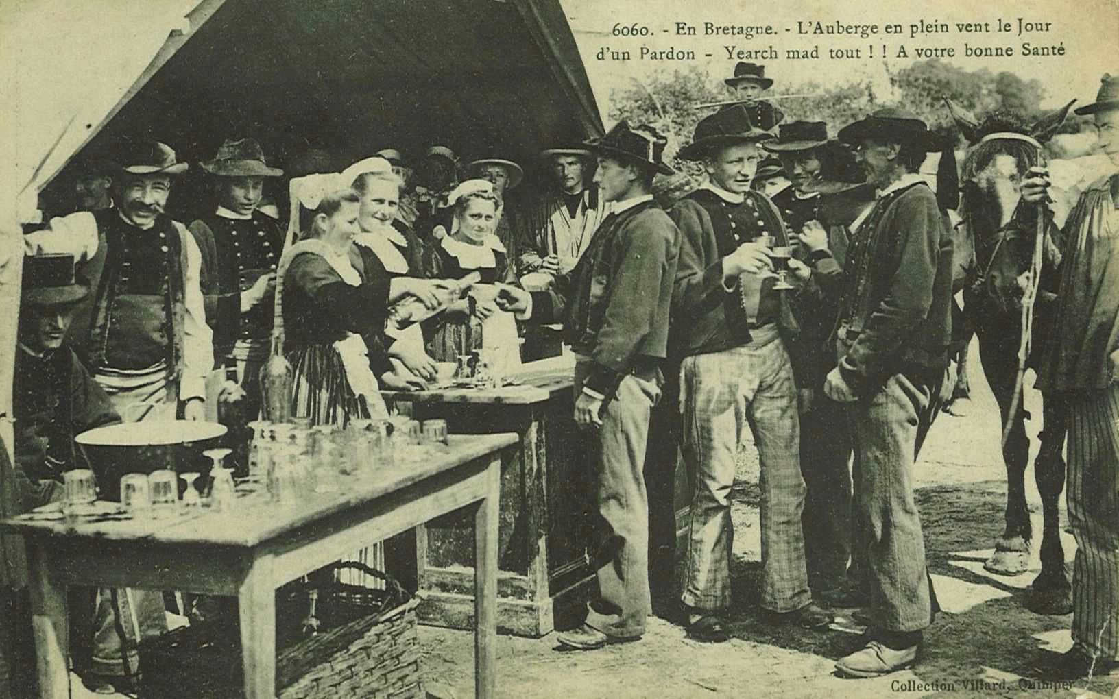L'Auberge en plein vent le Jour d'un pardon - Yearch mad tout ! ! A votre bonne Santé