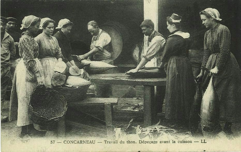 Dépeçage avant la cuisson