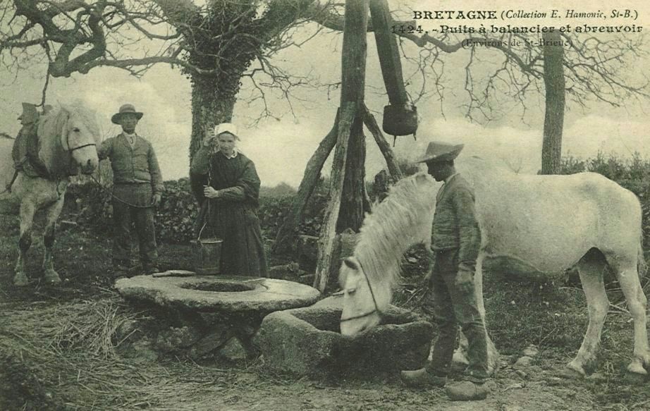 Puits à balancier et abreuvoir