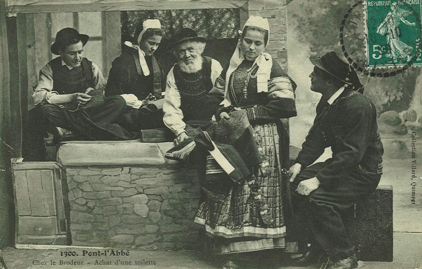 Chez le Brodeur - Achat d'une toilette