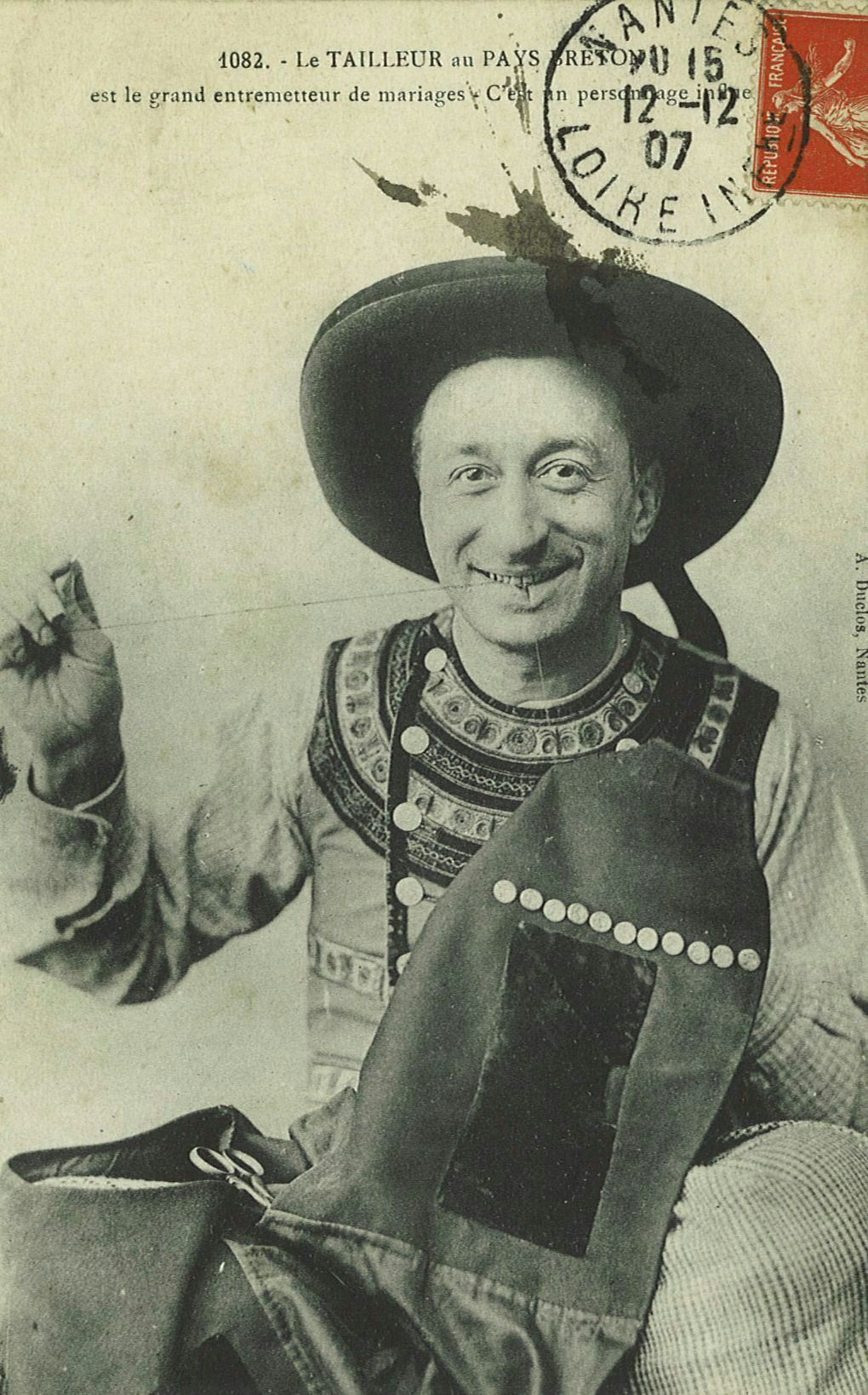 Le tailleur au pays breton est le grand entremetteur de mariages - C'est un personnage influent
