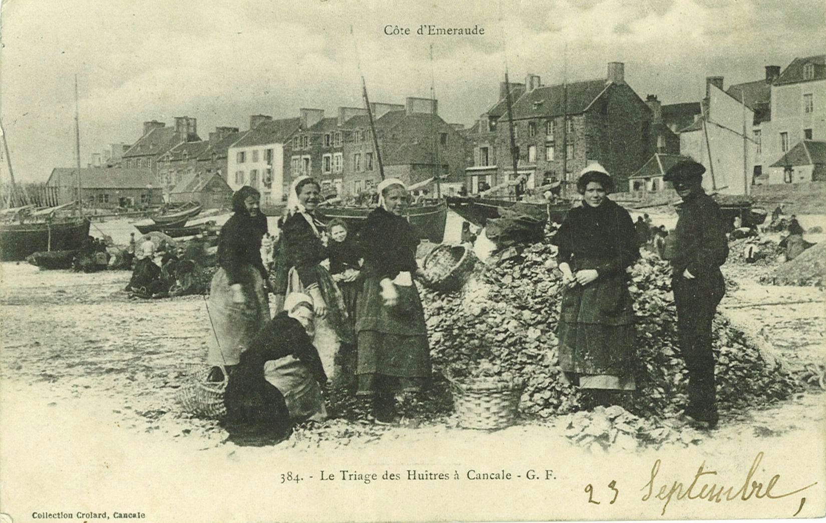 Le Triage des Huîtres à Cancale