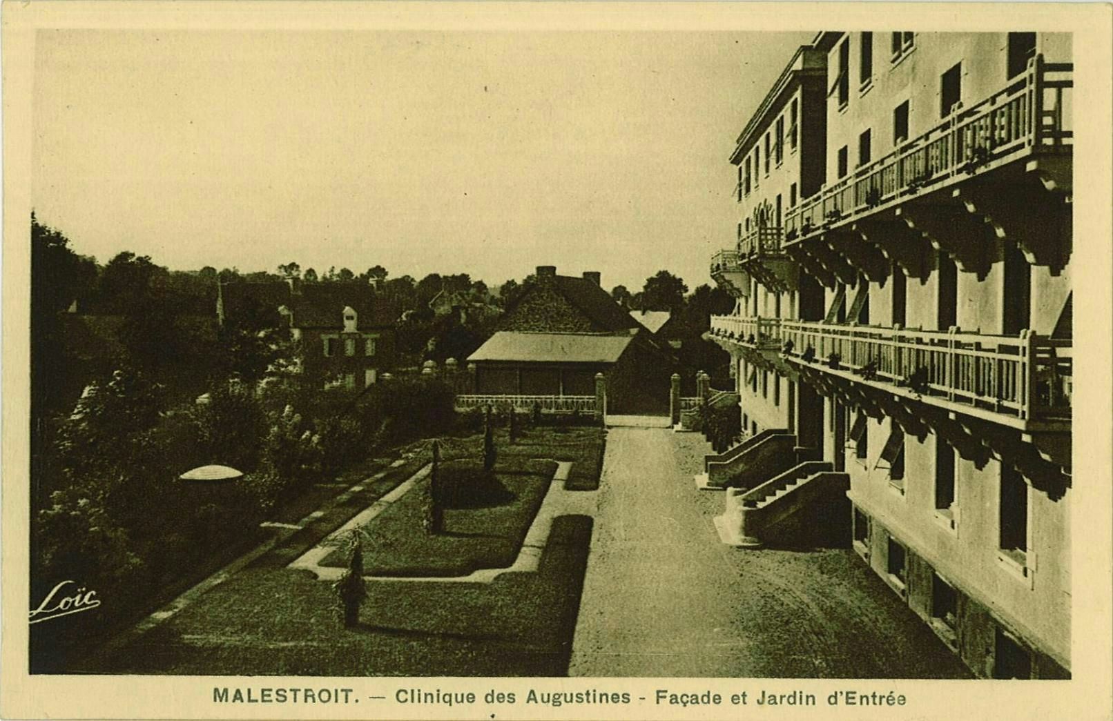 Clinique des Augustines - Façade et Jardin d’Entrée