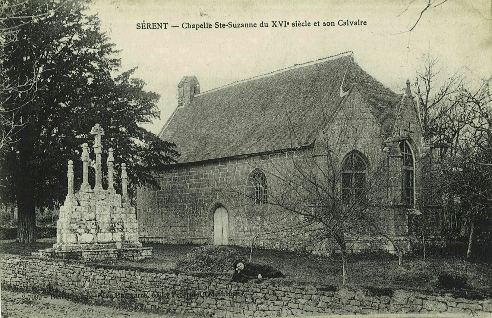 Chapelle Ste-Suzanne du XVIe siècle et son calvaire