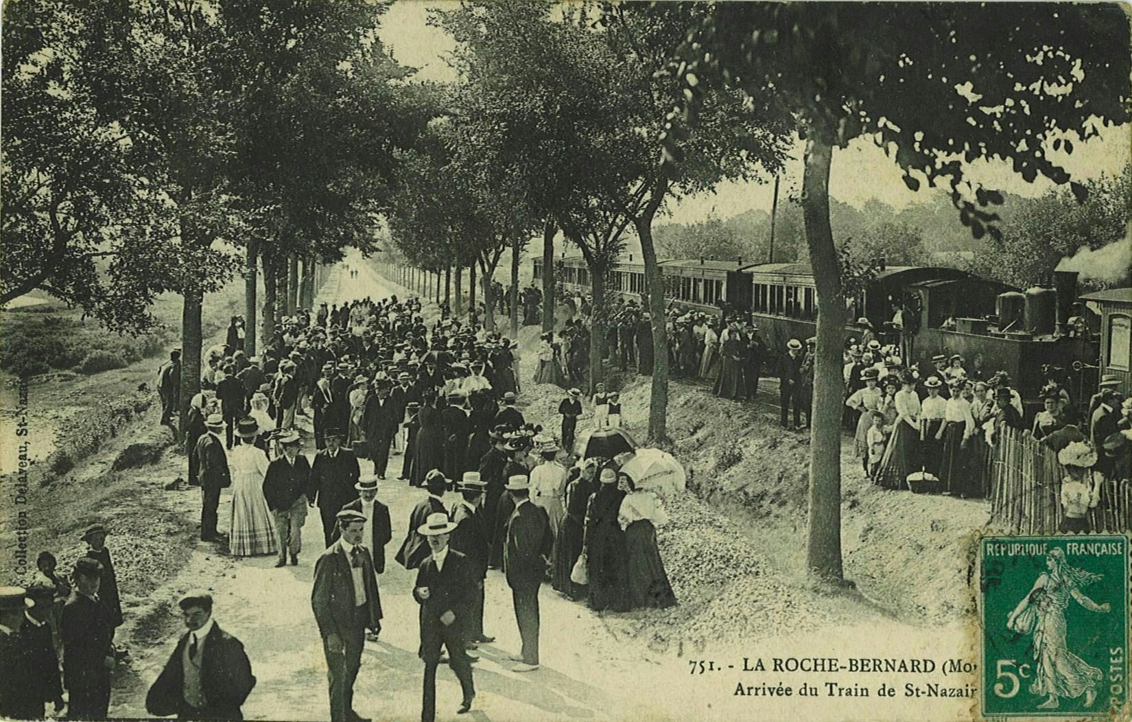 Arrivée du Train de St-Nazaire