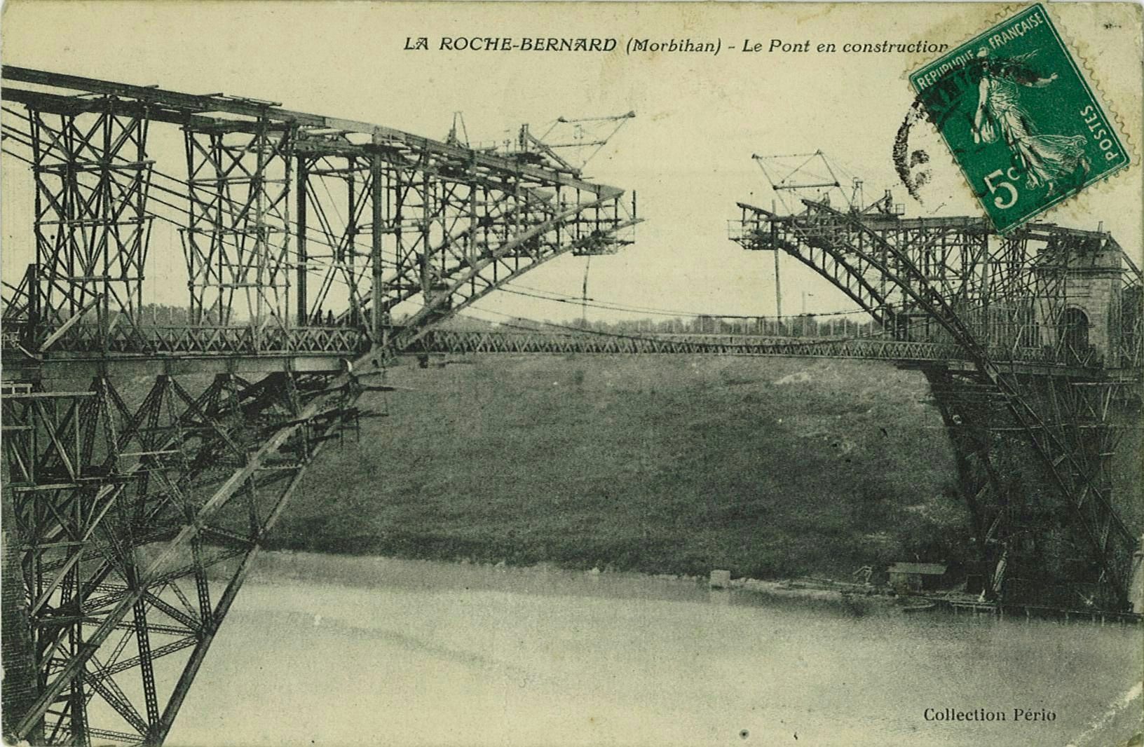 Le Pont en construction