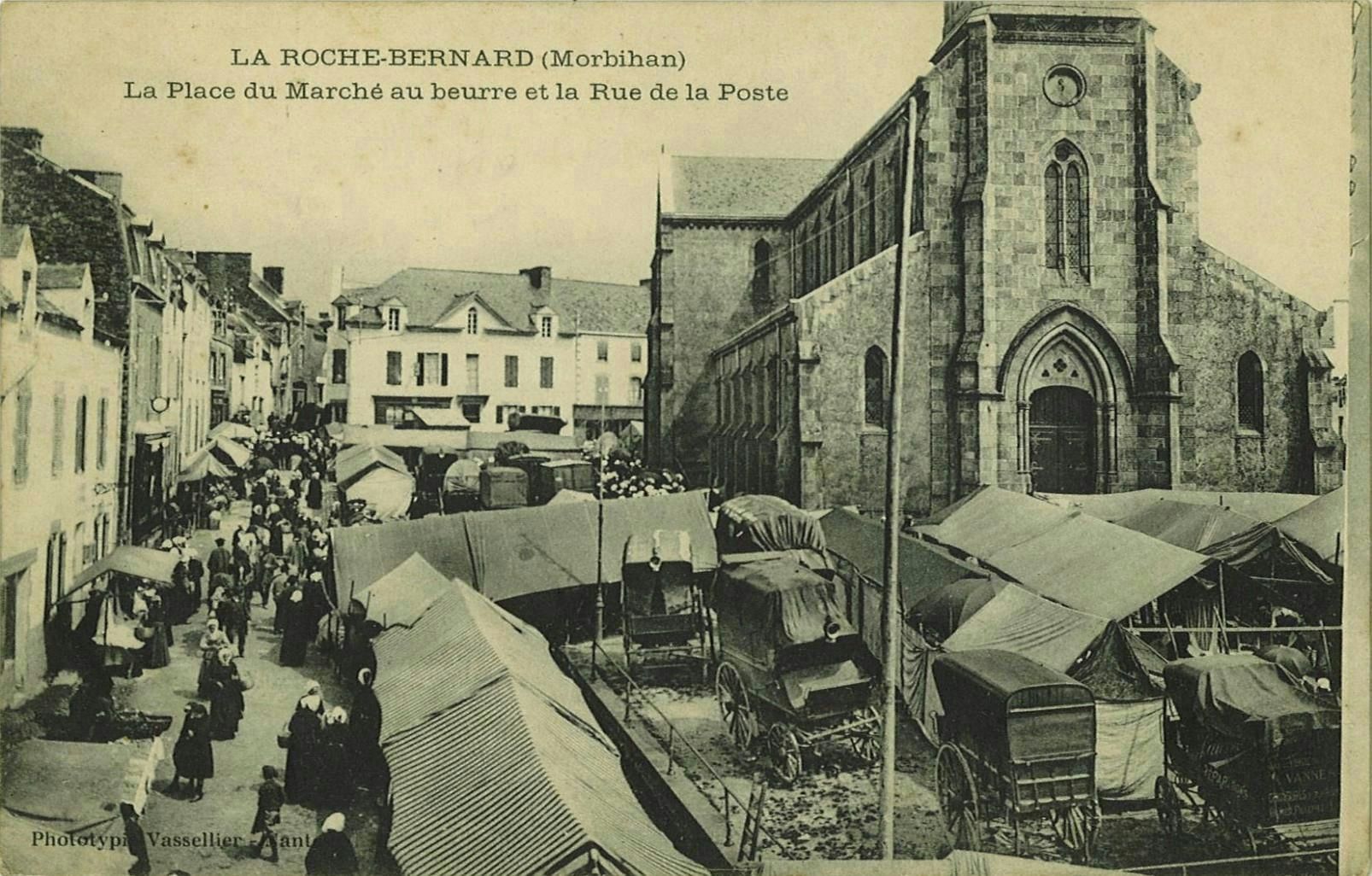 La Place du Marché au beurre et la Rue de la Poste